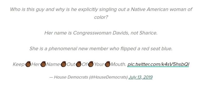 house dems clapback